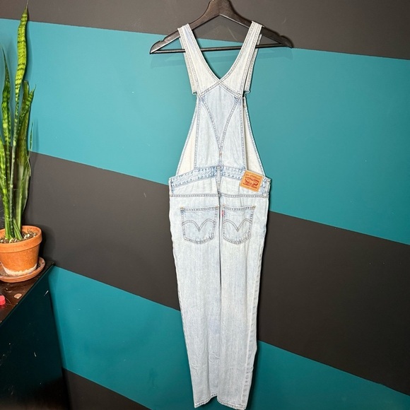 Levi's Light Blue Women Jeans Overalls - Picture 3 of 7